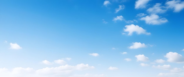 nubes en el cielo con un cielo azul