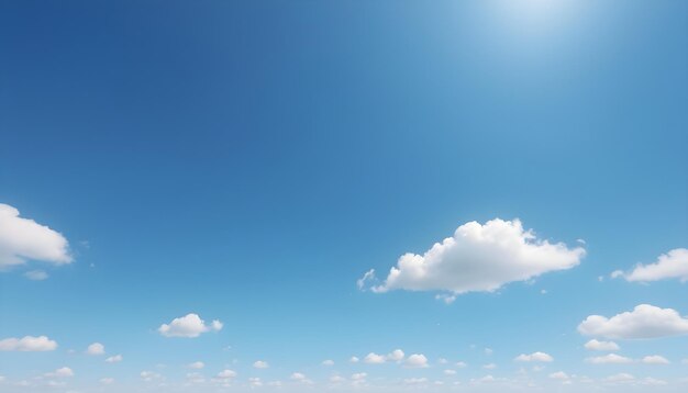 nubes en el cielo con un cielo azul