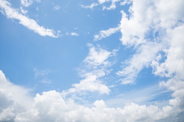 Nubes de cielo nublado