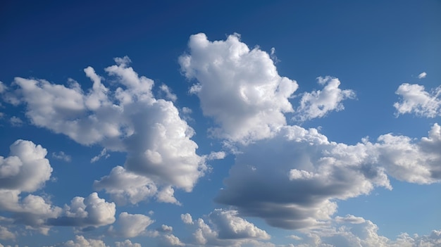 Nubes en el cielo con el sol brillando sobre ellas