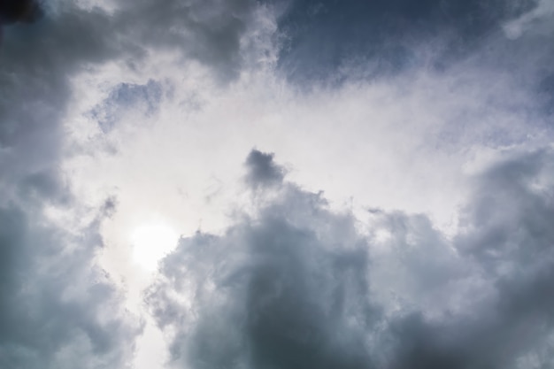 Nubes en el cielo