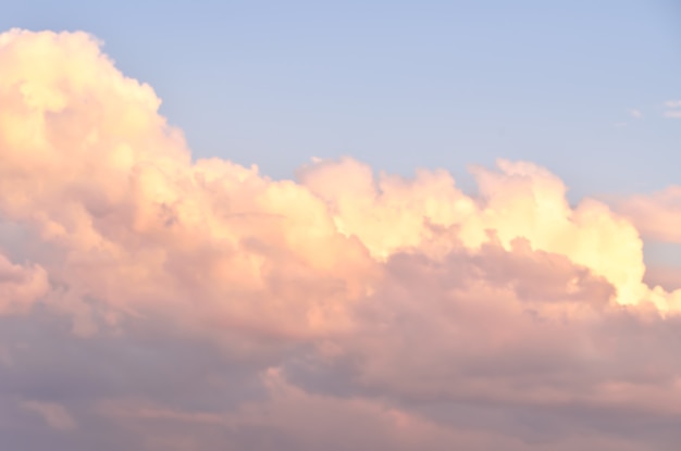 Las nubes en el cielo