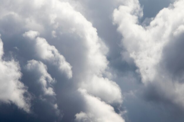 Nubes en el cielo