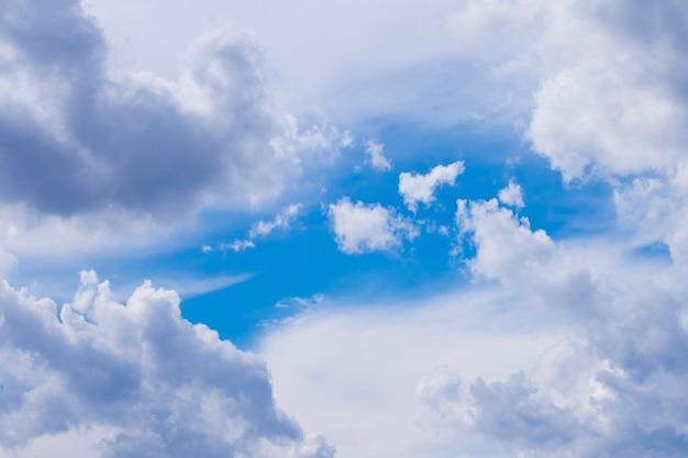 Nubes en el cielo