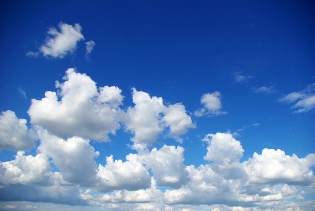 Nubes en el cielo