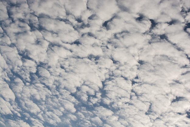 Las nubes de color gris cubren parcialmente el cielo