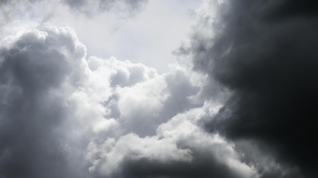 Nubes de lluvia cubiertas