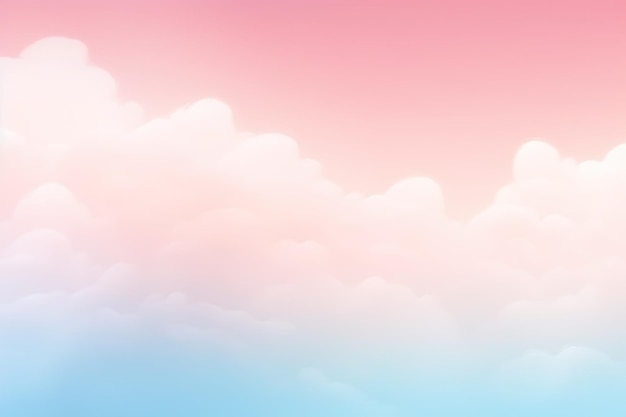 Nubes pastel