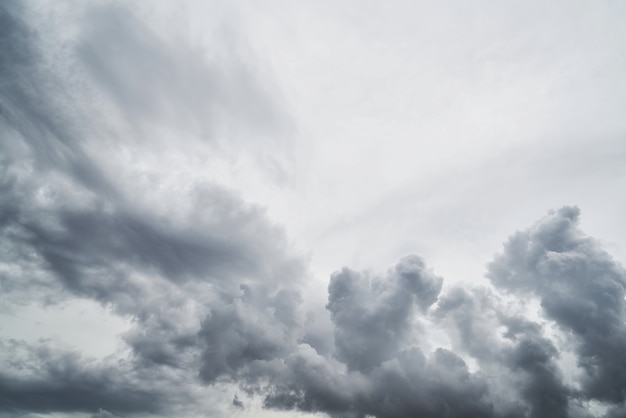 Nubes tormentosas