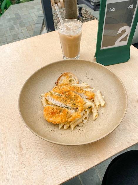 Nudeln, Hühnchen-Katsu