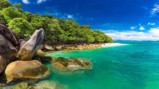 Nudey Beach auf Fitzroy Island Cairns Queensland Australien Great Barrier Reef