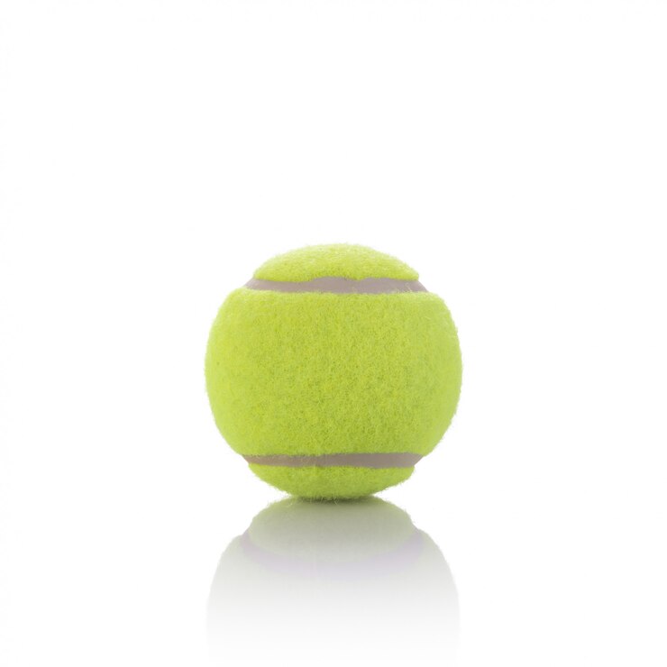 Nueva pelota de tenis.