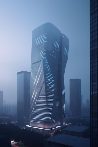 El nuevo edificio es el edificio más alto del mundo.