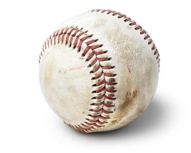 Foto nuevo objeto deportivo limpio y aislado para juegos o prácticas de béisbol