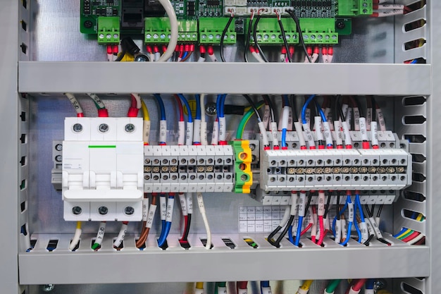 nuevo sistema automatizado de suministro y distribución de energía eléctrica Cajas eléctricas con equipos de alta tensión El esquema de suministro de energía eléctrica a través de los canales principal y de reserva