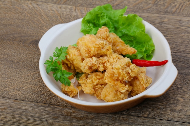 Nuggets de frango crocante