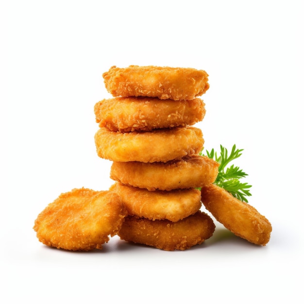 Nuggets de frango fritos