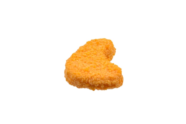 Nuggets isoliert auf weißem Hintergrund