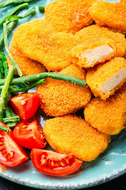 Nuggets con verduras