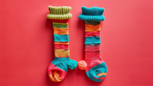 Número 1 Hecho de calcetines