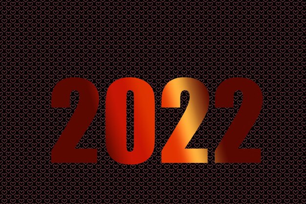 Número de año nuevo 2022 2022 2022 Feliz año nuevo 2022 Fondo 2022 Feliz nuevo año Texto 2022 Diseño Texto Feliz años nuevos 2022