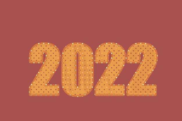 Número de año nuevo 2022 2022 2022 Feliz año nuevo 2022 Fondo 2022 Feliz nuevo año Texto 2022 Diseño Texto Feliz años nuevos 2022