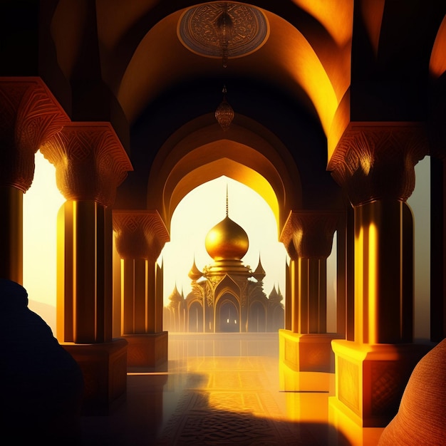 Nur AlIslam Iluminando el Camino de la Cultura Islámica ai generativo