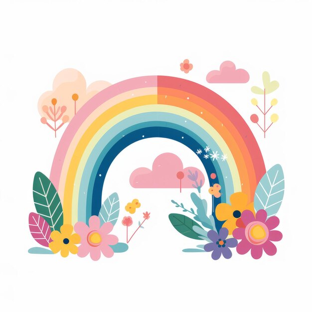 Nursery Boho Rainbow Una extravagante, colorida y minimalista delicia para los niños