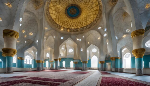 Nursultan Astana Kasachstan die Hazrat-Sultan-Moschee in Nursultan Kasachstan