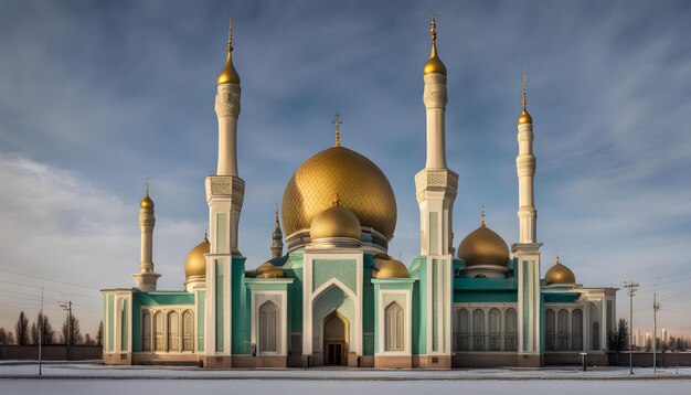 Nursultan astana kazakhstan a mesquita Hazrat sultan em nursultan kazakhstan