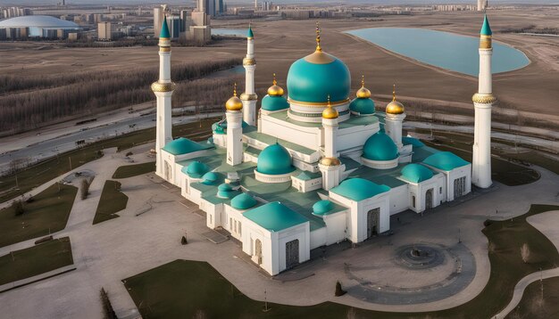 Nursultan astana kazakhstan a mesquita Hazrat sultan em nursultan kazakhstan