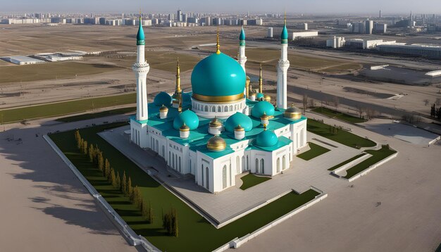 Nursultan astana kazakhstan a mesquita Hazrat sultan em nursultan kazakhstan