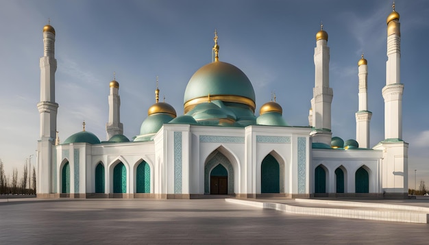Nursultan astana kazakhstan a mesquita Hazrat sultan em nursultan kazakhstan
