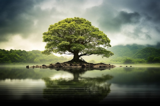 Nurtured_by_Streams_Flourishing_Tree