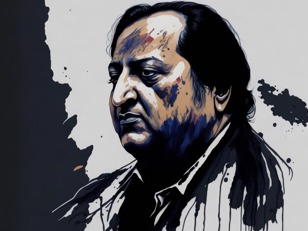 Foto nusrat fateh ali khan