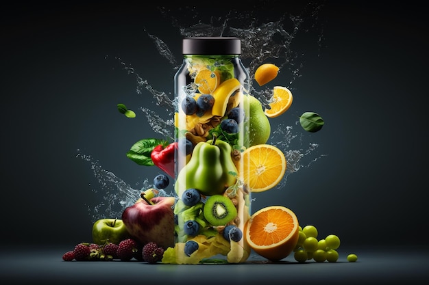 Nutrição adequada do contador de calorias Produtos naturais Nutrição adequada Legumes e frutas Alimentos contendo muitas vitaminas saudáveis Nutrição para o corpo em crescimento Estilo de vida saudável Dieta