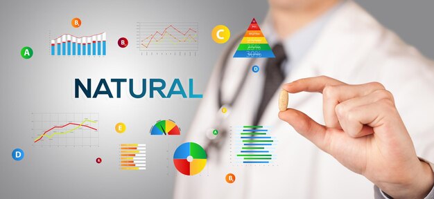 La nutricionista te está dando una píldora.