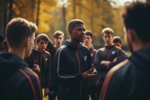 Nutrindo uma equipe esportiva por meio de treinamento de IA generativa