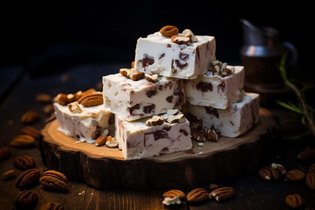 Foto nutty nougat nirvana doces foto