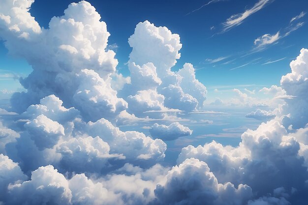 Nuvens abstratas