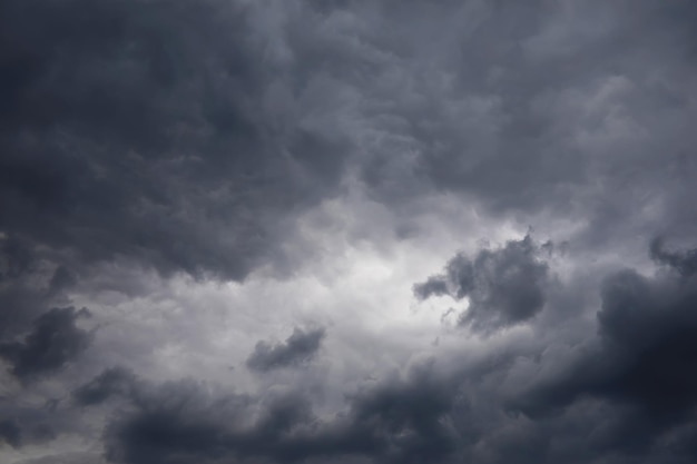 Nuvens altas no céu de verão Fundo do céu Observações meteorológicas do céu