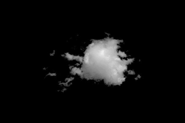 Foto nuvens brancas com fundo de céu azul