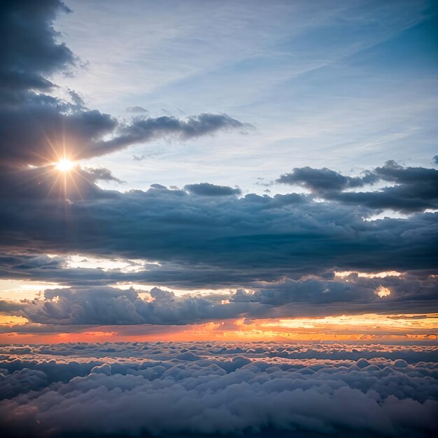 nuvens do céu