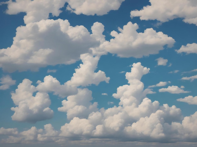 nuvens linda imagem aproximada gerada por IA