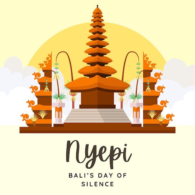 Nyepi Balis Tag der Stille 1946 Saka
