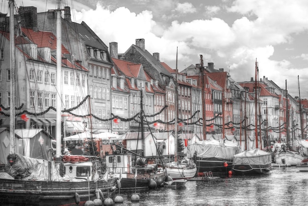 Nyhavn es el antiguo puerto de Copenhague