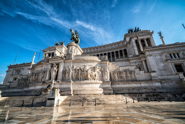 O altare della patria em roma, itália