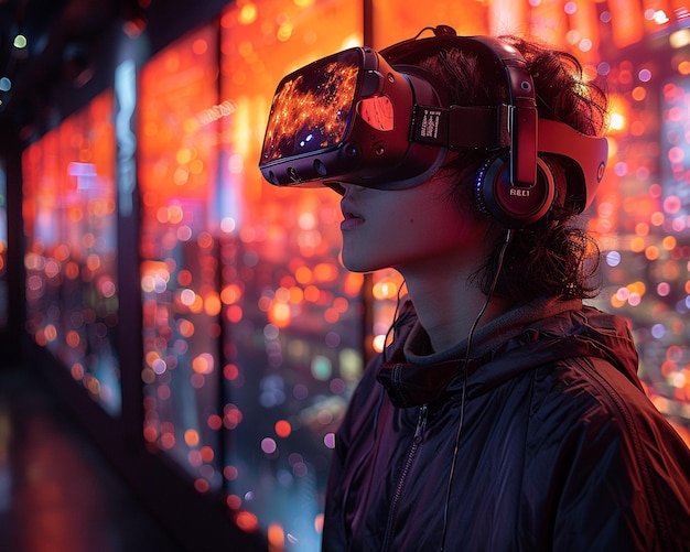 O arcade de realidade virtual mergulha os jogadores no negócio do entretenimento digital