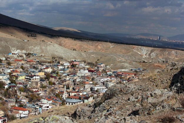 O bairro histórico de Sille e a cidade de Konya