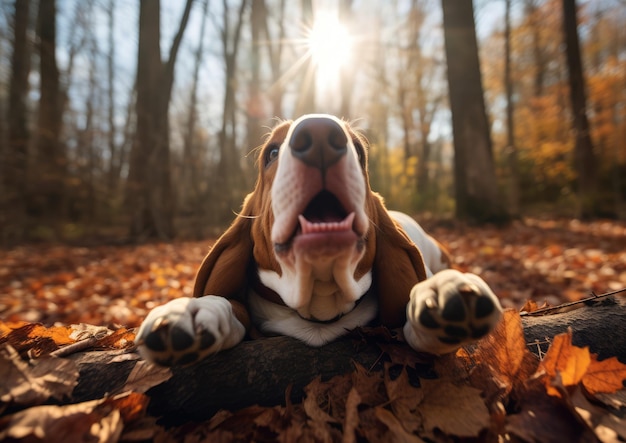O Basset Hound é uma raça de cachorro de pernas curtas